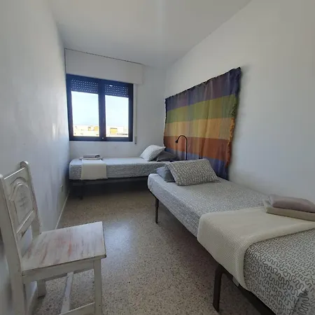 別荘 Alquilaencanarias Spectacular Terrace And Sea Views A エル・メダノ